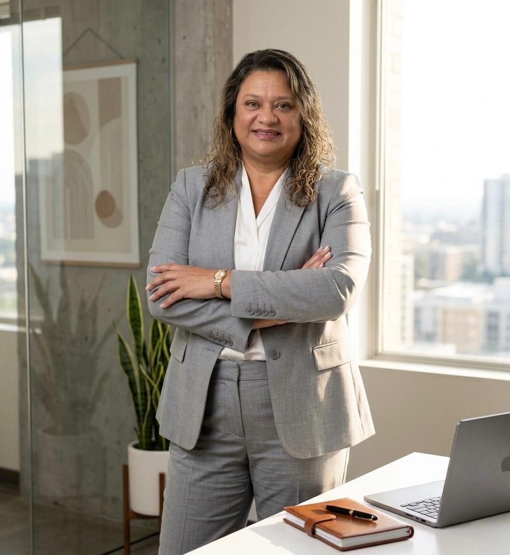 Mabel Martínez Prada en su despacho